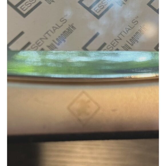 Essentials By Logomark Silver Plate Picture Frame 5" x 7" With Black Velvet Back - Picture 7 of 8